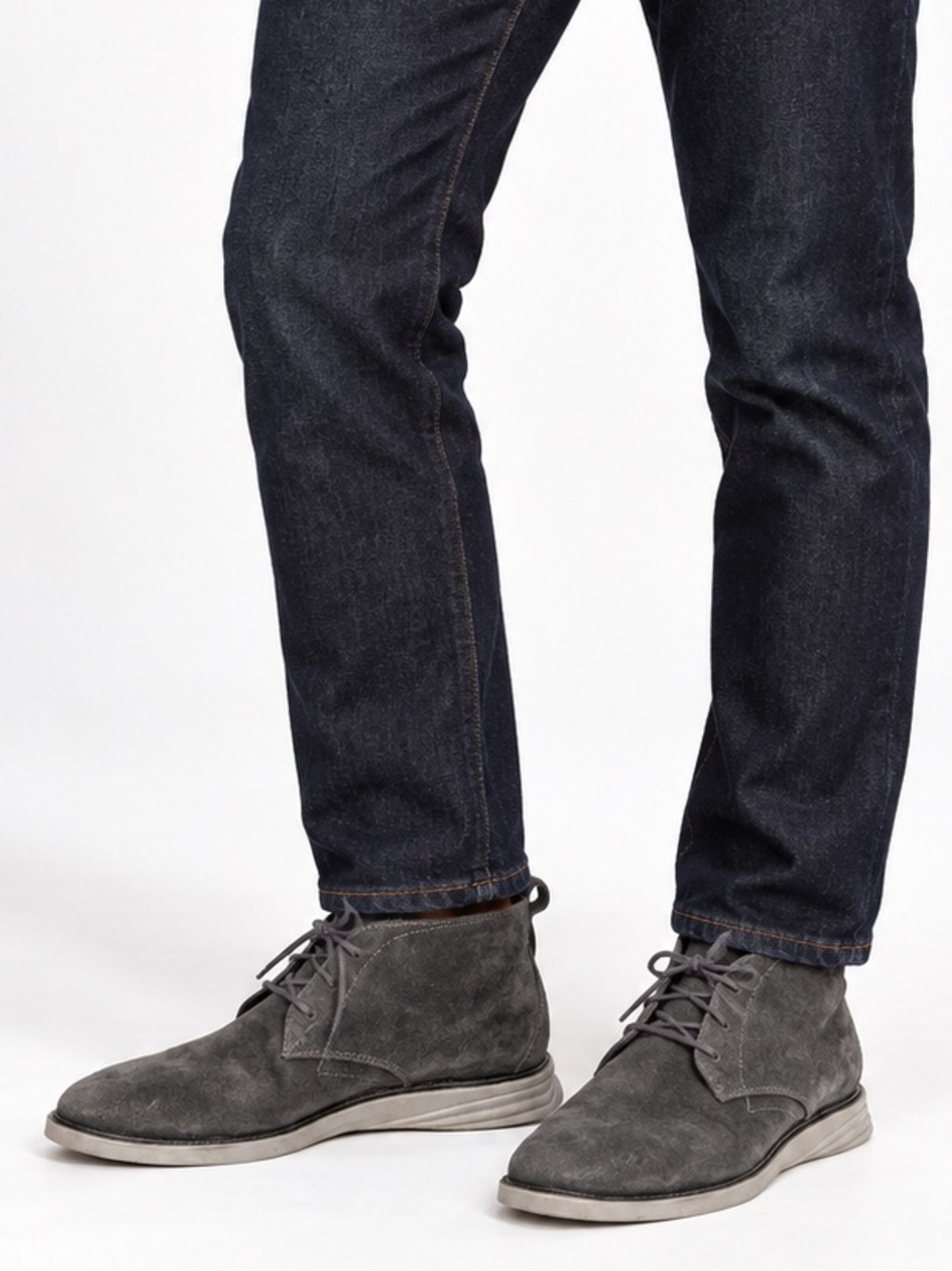 Cole Haan GrandEvolution Grey Suede Chukka Boots Men’s Size 8M